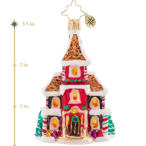 Stocking / Skirt^Christopher Radko Cr, Grandeur In Ginger Gem, 1020562,