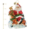 Blown Glass^Christopher Radko Cr, Hi-Ho, Prancer! Away!, 1020541,