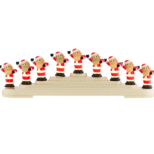 Stocking / Skirt^Christopher Radko Cr, Holiday Splendor 9 Count Santa Light Candolier, 4027594,
