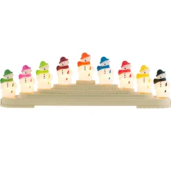 Stocking / Skirt^Christopher Radko Cr, Holiday Splendor 9 Count Snowman Light Candolier, 4027595,