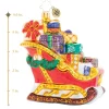 Blown Glass^Christopher Radko Cr, Joyful Journey Sleigh, 1020584,
