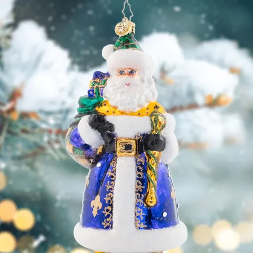 Stocking / Skirt^Christopher Radko Cr, Lynn's Luxurious St. Nick, 1021683, Radko