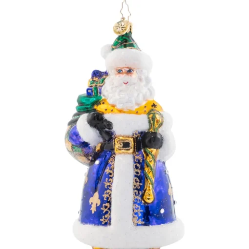 Stocking / Skirt^Christopher Radko Cr, Lynn's Luxurious St. Nick, 1021683, Radko