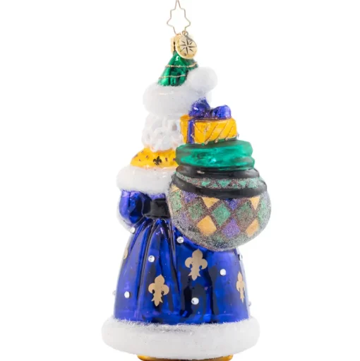 Stocking / Skirt^Christopher Radko Cr, Lynn's Luxurious St. Nick, 1021683, Radko