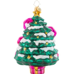 Christopher Radko^Christopher Radko Cr, Merry Christmas Baby! Pink, 1021590, Radko