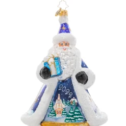 Santas^Christopher Radko Cr, Midnight Elegance 2022 Santa, 1021157, Radko