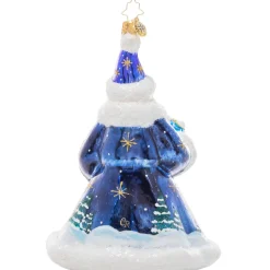 Santas^Christopher Radko Cr, Midnight Elegance 2022 Santa, 1021157, Radko