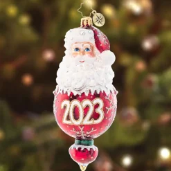 Santas^Christopher Radko Cr, New Year Elegance, 1021661, Radko