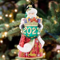 Santas^Christopher Radko Cr, New Year Nice List, 1021631, Radko