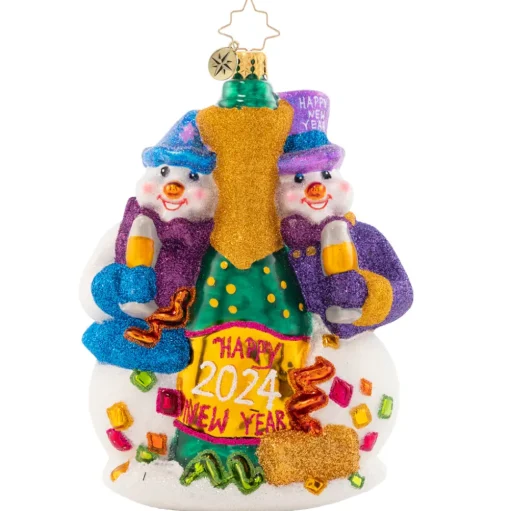 Christopher Radko^Christopher Radko Cr, New Year's Toast, 1021675, Radko