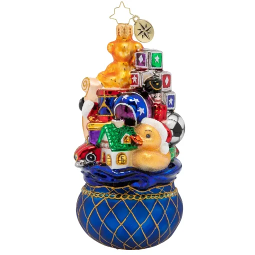 Santas^Christopher Radko Cr, One Last Check!, 1020154,