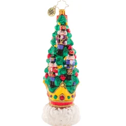 Blown Glass^Christopher Radko Cr, One Spruced Up Nutcracker, 1020747,