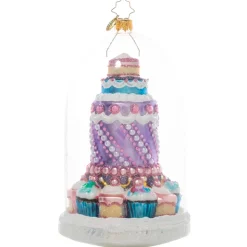 Blown Glass^Christopher Radko Cr, Perfect Patisserie, 1021347, Radko