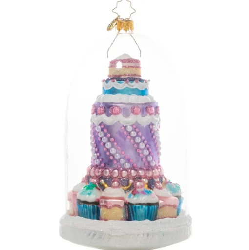 Blown Glass^Christopher Radko Cr, Perfect Patisserie, 1021347, Radko