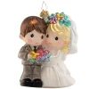 Blown Glass^Christopher Radko Cr, Precious Newlyweds, 1021233, Radko