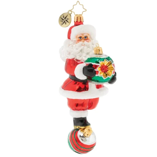 Santas^Christopher Radko Cr, Rolling Into The Holidays, 1020094,