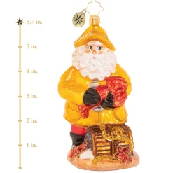 Santas^Christopher Radko Cr, Santa's Claws, 1020574,