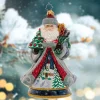 Santas^Christopher Radko Cr, Santa's Snowy Scene, 1021363, Radko