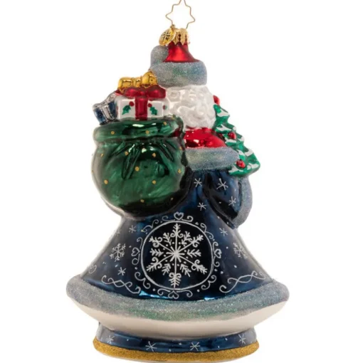 Christopher Radko Cr, Santa's Snowy Scene, 1021363, Radko Hot
