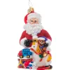 Glass^Christopher Radko Cr, Santa's Ton Of Toys, 1021069, Radko