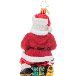 Glass^Christopher Radko Cr, Santa's Ton Of Toys, 1021069, Radko