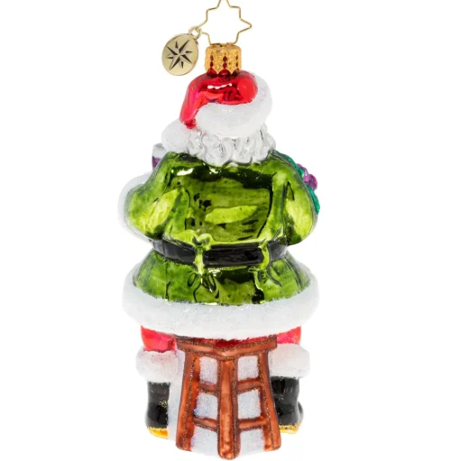 Santas^Christopher Radko Cr, Sommelier Santa, 1020528,