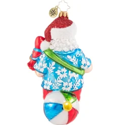 Santas^Christopher Radko Cr, Strummin' His Four String, 1020772,