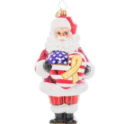 Christopher Radko^Christopher Radko Cr, Thank A Vet Santa, 1021325,