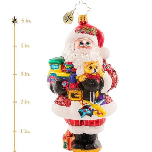 Santas^Christopher Radko Cr, Toys A-Plenty, 1020792,