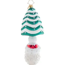 Santas^Christopher Radko Cr, Under The Tree Santa, 1021514, Radko