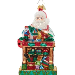 Santas^Christopher Radko Cr, Working Overtime, 1021708, Radko