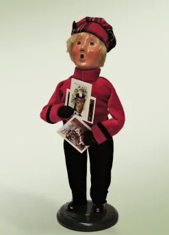 Byers Choice^Byers Choice Cries Of London, Boy With Christmas Cards, , 4323C