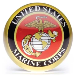Dynasty Glass Crystal Paperweight Marine Corp Online