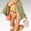 Fontanini David With Cape & Lantern, 5" , 52594 Fashion