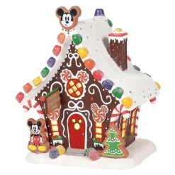 Department 56 Disney, Mickey's Gingerbread House, 6001317, Disney Village Best