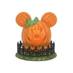 Department 56 Disney, Mickey's Town Center Pumpkin, 6007731, Disney Village Clearance