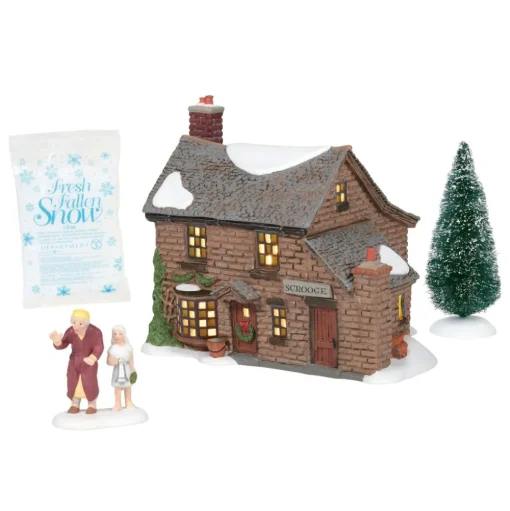 Department 56 Dv, Scrooge's Boyhood Home, 6005415, A Christmas Carol, Dickens Village Shop