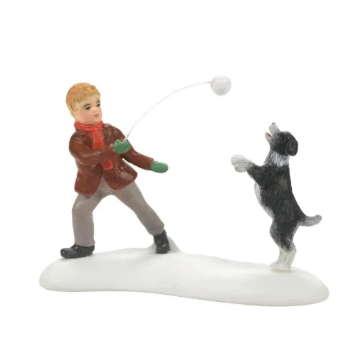 Department 56 Dv, Winter Game Of Catch, 6010458, Dickens Village Fashion