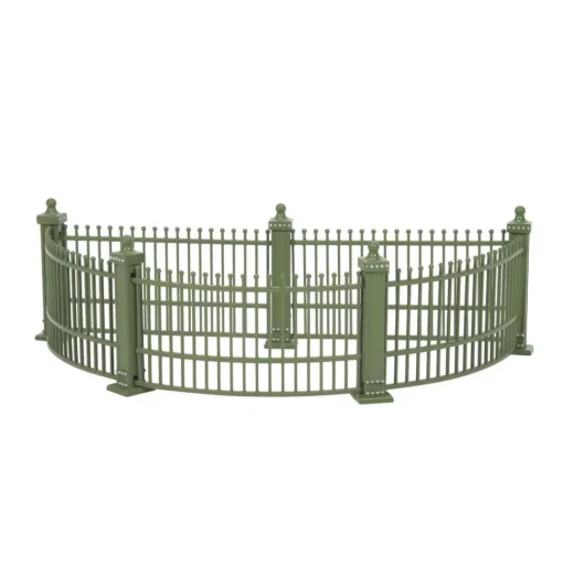 Department 56 Dv, Zoological Gardens Fence St/10, 6011452, Dickens Village Shop