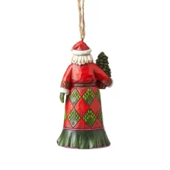 Enesco Evergreen Santa Ornament Store
