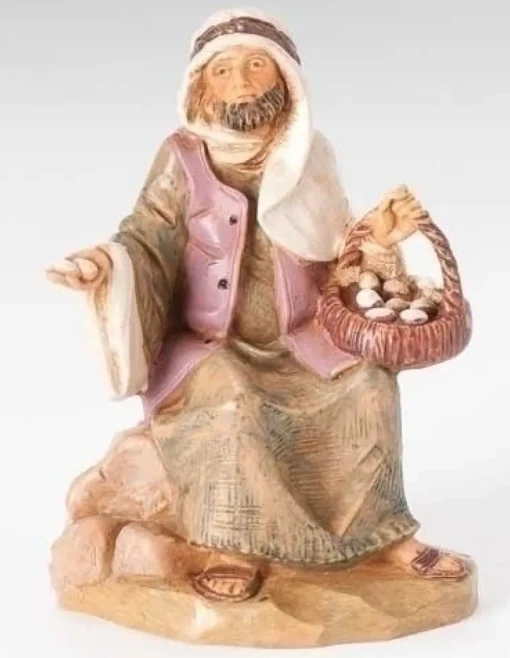 Fontanini Ezra, Egg Peddler 5", , 57524 Store