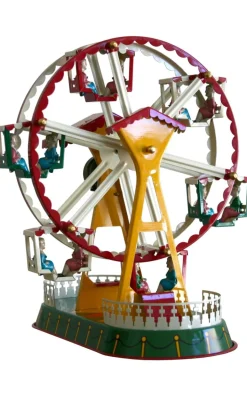 Alexander Taron Ferris Wheel, German Collectible Tin Toy< Rm700 Hot