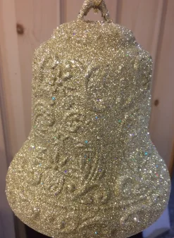 Resin^AllState Gold Plastic Bell 10"