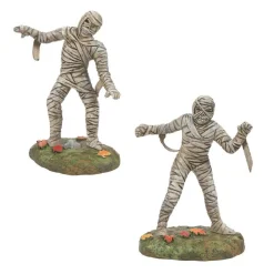 Department 56 Ha, Mummies Parade Set Of 2, 6010452, Halloween Accessories Fashion