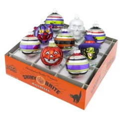 Halloween General^Christopher Radko Halloween 9 Piece Rounds And Figures
