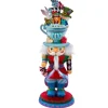 Nutcrackers/Smokers^Kurt S Adler Hollywood Aiw Nutcrackers™ Alice Teacup Hat Nutcracker, Ha0622, Kurt Adler