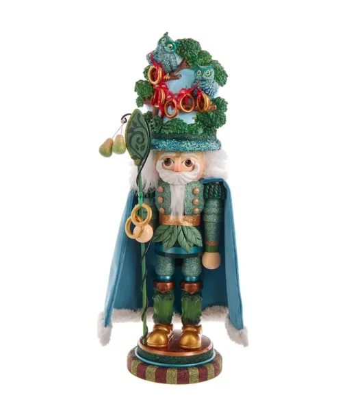 Nutcrackers/Smokers^Kurt S Adler Hollywood Nutcrackers™ Five Golden Rings Nutcracker, Ha0572, Kurt Adler