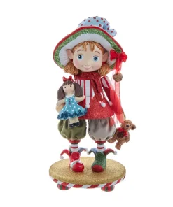Nutcrackers/Smokers^Kurt S Adler Hollywood Nutcrackers™ Girl Elf Nutcracker, Ha0591, Kurt Adler