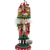 Nutcrackers/Smokers^Kurt S Adler Hollywood Nutcrackers™ Six Geese A Laying Christmas Nutcracker,Ha0609, Kurt Adler