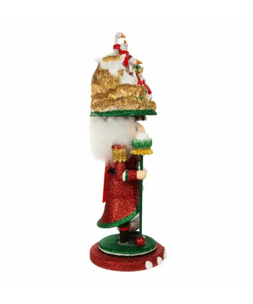 Nutcrackers/Smokers^Kurt S Adler Hollywood Nutcrackers™ Six Geese A Laying Christmas Nutcracker,Ha0609, Kurt Adler